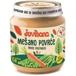 Juvitana kašica mešano povrće 128g