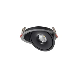 LED ugradni spot 28W/230V 3000/4000/6400K, prečnik 20 cm, crna