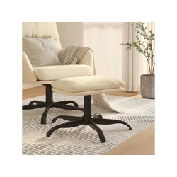Tabure krem 60x60x36 cm od tkanine