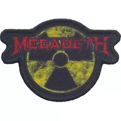 Megadeth Hazard Logo Našitek za šivanje