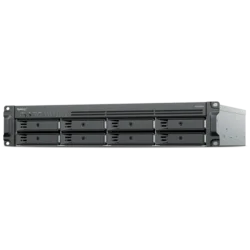 Synology RackStation RS1226PLUS, Rack2U 8 bay 3.5 and 2.5, SATA HDD SSD, AMD Ryzen V1500B 4 core 2.2GHz, 4 GB DDR4ECC SODIM, 2xMemory slots, 2xRJ45 2.5GbE LAN Port, 2xUSB 3.2Gen 1Port, PCIe 1xGen3 x8 slot, x4 link, 3YW