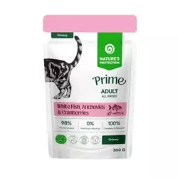 Natures Protetcion Vlažna hrana za mačke, Bela riba i inćuni, 85 g