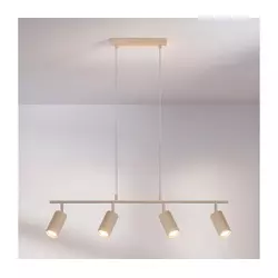 Brilagi - Luster na sajli SELE 4xGU10/30W/230V bež