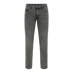 Only & Sons Kavbojke ONSLOOM siv denim