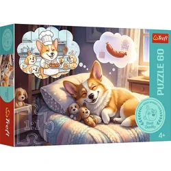 Trefl - Puzzle Sanjajoči corgi - 40 - 99 kosov