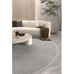 Conceptum Hypnose Tepih Vetrina 3603, O80 cm, Sivi