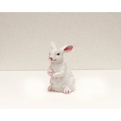 Dekordom uskršnja dekoracija - white bunny 32513-1-2 16cm - n39 ( 024292 )