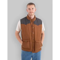 Hurley Western Vest euro brown