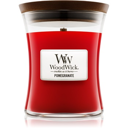 Woodwick Pomegranate dišeča sveča 275 g srednja