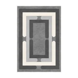 Sftkece047 Tepih u Antracit Boji (100 x 150 cm)