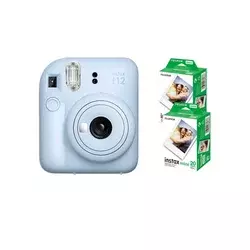 FujiFilm Fotoaparat Instax Mini 12 + 2 filma Pastel Blue Bundle