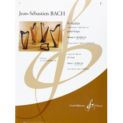 BACH J.S.:6 SUITES VOL.1 HARP