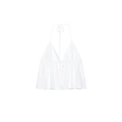 Pull&Bear Top PACIFIC bela