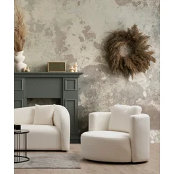 Atelier del Sofa Fotelja Asos Cream 100x71x105cm Krem
