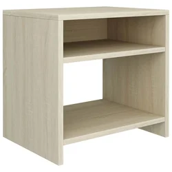 Vidaxl Nočna omarica sonoma hrast 40x30x40 cm iverna plošča