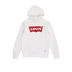 Levis  Puloverji BATWING HOODIE  Bela