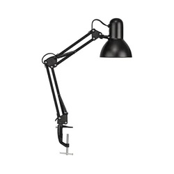 Eglo 56043 - LED stona lampa sa stezaljkom 1xE14/4,9W/230V crna