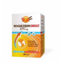 Natural Wealth Magnezijum direkt 375 mg + B + C 20 kesica