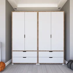 Hanah Home Garderober Nisan 1600-021, 180x183x45 cm, Beli