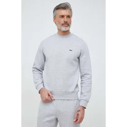 Bluza Lacoste moška, siva barva