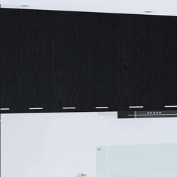 Viseći ormarić Crni hrast 60 x 31 x 80 cm Konstruirano drvo