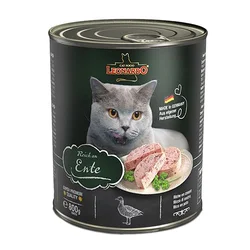 Konzerva mačje hrane Leonardo, raca 800 g