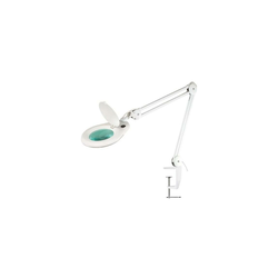 LED stona lampa sa lupom LED/9W/230V bela