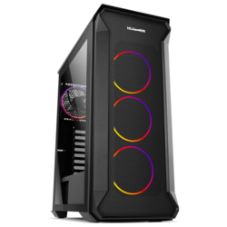 NOX Caja Nox Hummer Quantum ATX 1XUSB3.0 2XUSB2.0 Negro argb, (20598909)