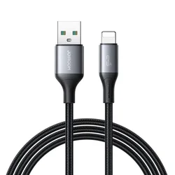 Joyroom Kabel USB-A – iPhone Lightning 3A, 2 m – črn