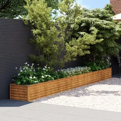 Povišena vrtna gredica 482x50x36 cm Corten čelik