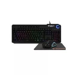 GAMDIAS Tastatura + miš+ podloga Ares P2