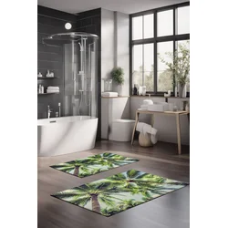 Lessentiel Maison Set prostirki za kupatilo CT-5192, 2 Komada, Šarena