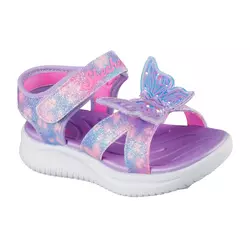 Skechers Sandale za devojčice S Lights Jumpsters Sandal-Bu, 303109N-LVMT, Ljubičaste