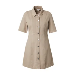 VERO MODA Dolga srajca VMDaisy  kapučino