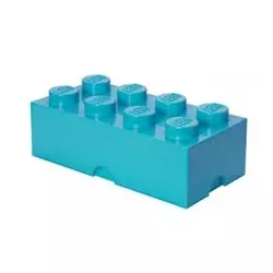 LEGO spremnik BRICK 8 AZUR PLAVI ROOM40041743