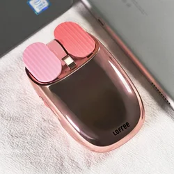 Lofree Bežični miš, 2.4GHz, Bluetooth, Roze
