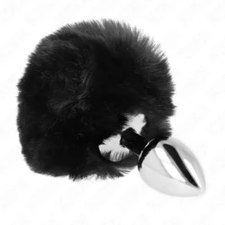 KINK ANALNI ČEP Kink With Fur Rabbit Tail (3 cm)