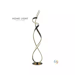 HOME LIGHT Solea 136 LED podna lampa crna