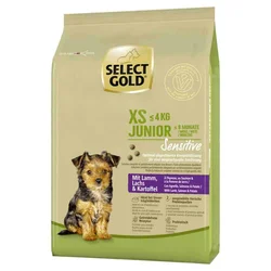 Select Gold Sensitive Extra Small Junior jagnjetina, losos i krompir, 1 kg