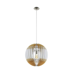 Eglo 32846 - Luster na sajli OLMERO 1xE27/60W/230V