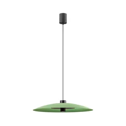 Redo 01-3019-LED Luster na sajli LARS LED/14W/230V+LED/10W pr. 60cm CRI90 zelena