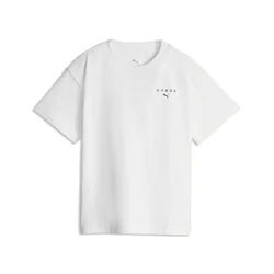 PUMA x HYROX Tee Kids, Clothing, White, 4-5Y