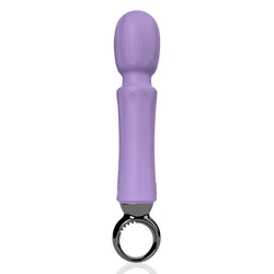 The Screaming O Primo Wand Lilac Rechargeable Silicone Massager TS090C