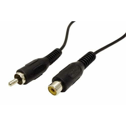 Value Podaljševalni kabel cinch(M) - cinch(F), 5 m