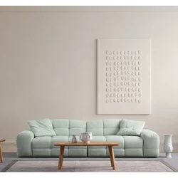 ATELIER DEL SOFA Sofa trosed Pescara Lounge (L2 2R) Pale Green
