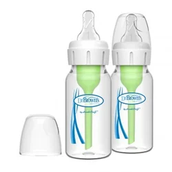Dr.BrownS Staklena Standard Options + Bočica 120Ml - 2 U Pakovanju