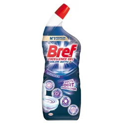 BREF Sredstvo za čišćenje toaleta Power gel Total Protection 700 ml lavanda