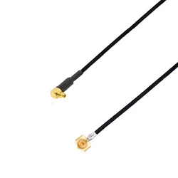 Pigtail uFL moški/MMCX vtič RA RF1.37 15cm