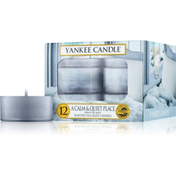 Yankee Candle A Calm & Quiet Place čajna sveča 12x9 8 g
