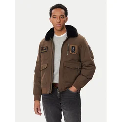 Aeronautica Militare Zimska jakna 262AB3108UCT03151 Rjava Regular Fit